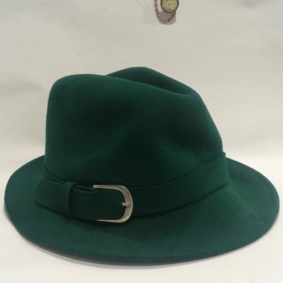Lenny & Kate Green Kasmo Felt Hat - Picture 2 of 5